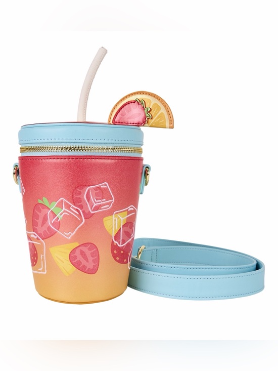 Loungefly Handbags - Loungefly Tropical Drink Figural Crossbody Bag